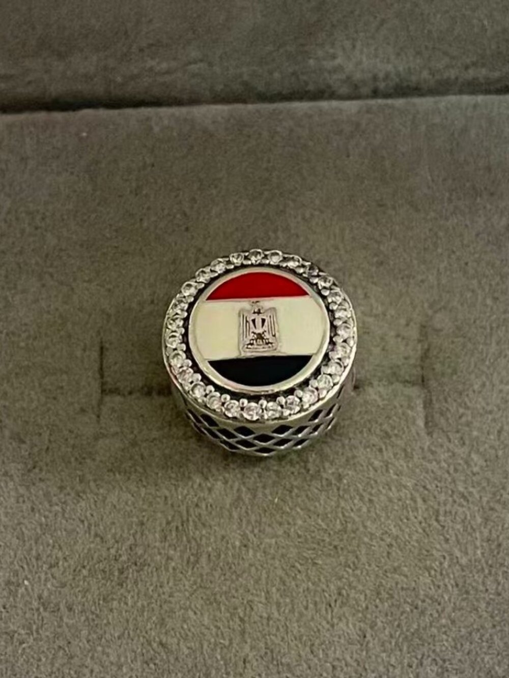 Pandora EGYPT Flag Exclusive Charm
